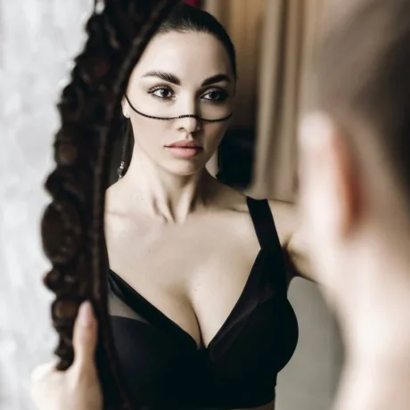 Gesichtsschmuckkette mit Anhängern, elegant, gotisch, Festival-Gesichtsschmuck